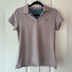ROMFH Women’s Micro Active Equestrian Riding Polo Light Purple (Size S)